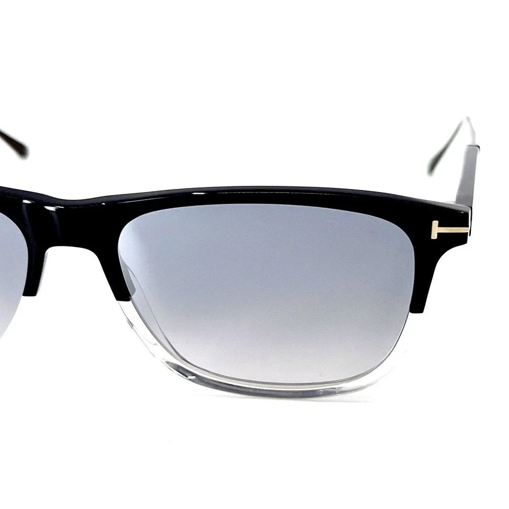 NEW!!! TOM FORD Caleb Sunglasses TF813 03C Titanium Authentic